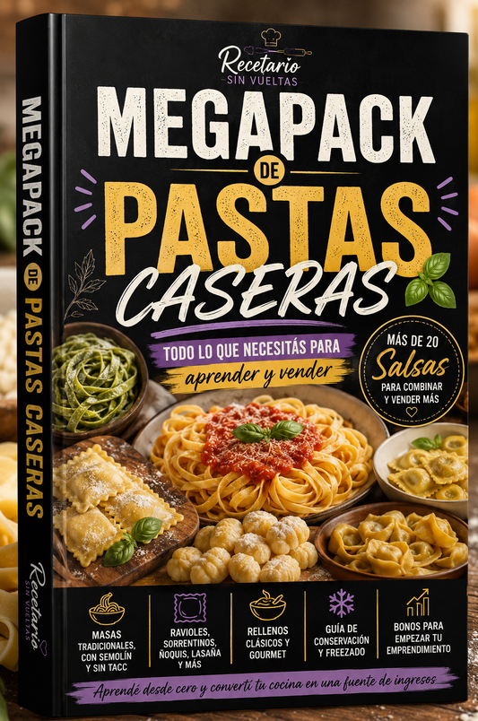 MegaPack Pastas Caseras + Bonus