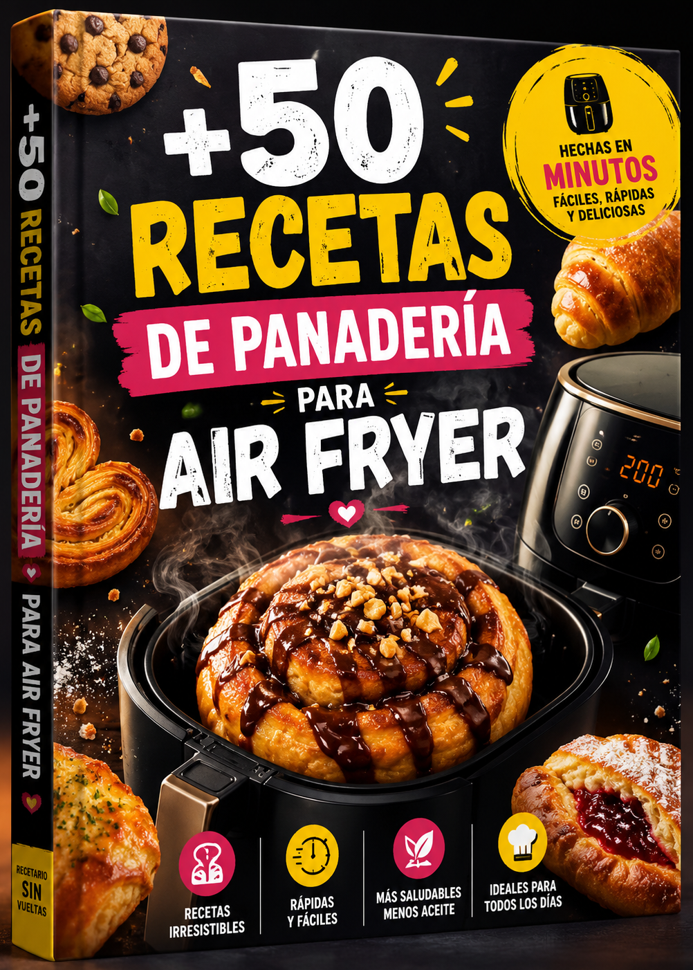+50 recetas de Panadería para Air Fryer