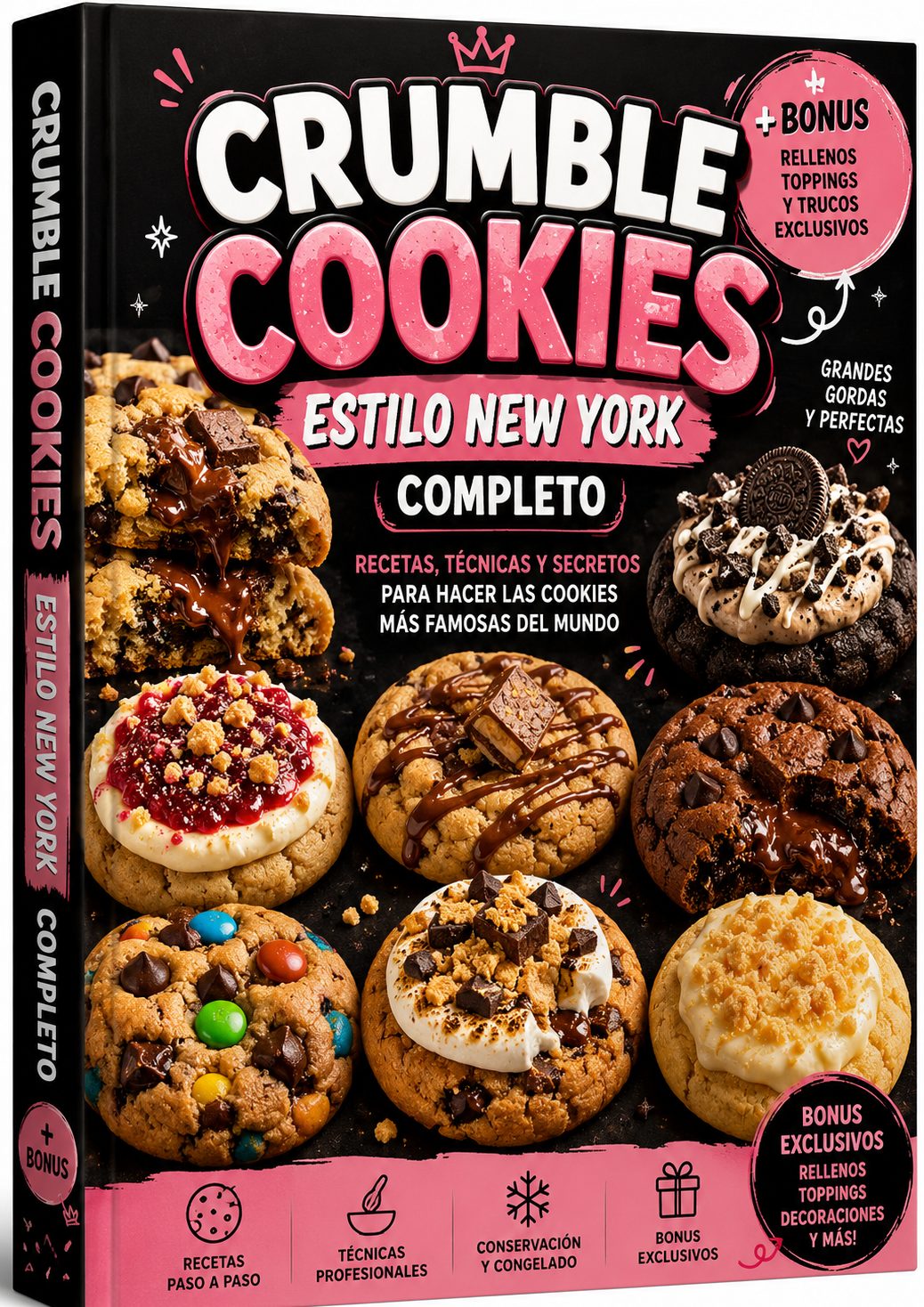 Crumble Cookies Estilo New York +Bonus