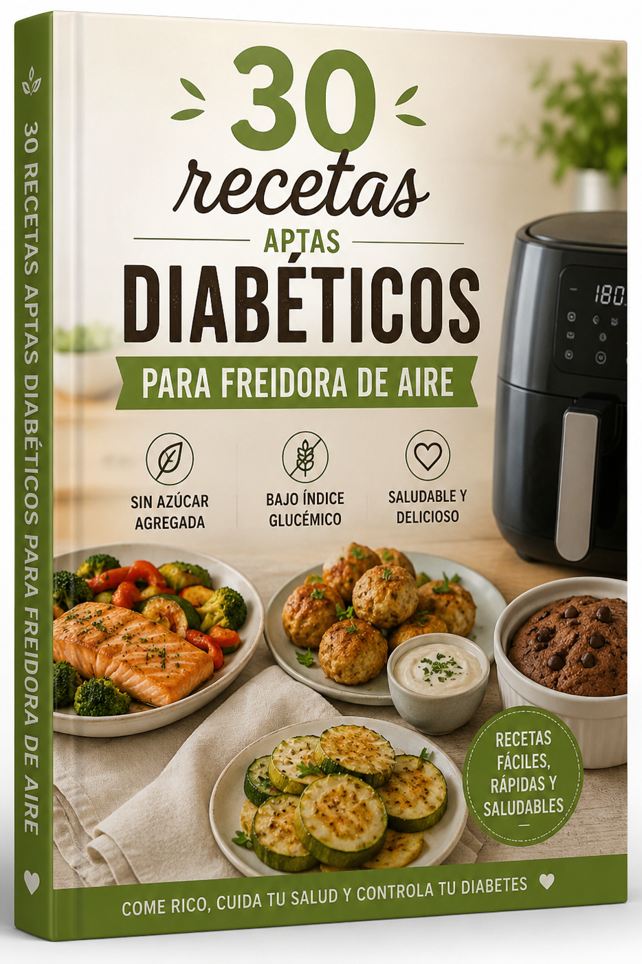 AirFryer Diabético: +30 recetas