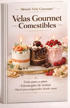 Velas Gourmet Comestibles + Bonus
